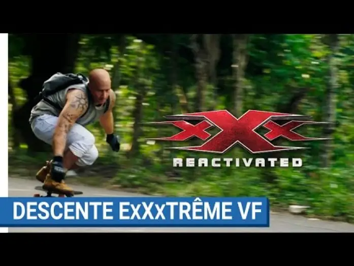 Video for the film xXx: Return of Xander Cage — Extrait : xXx REACTIVATED - Vin Diesel en longboard : descente exXxtrême (VF)