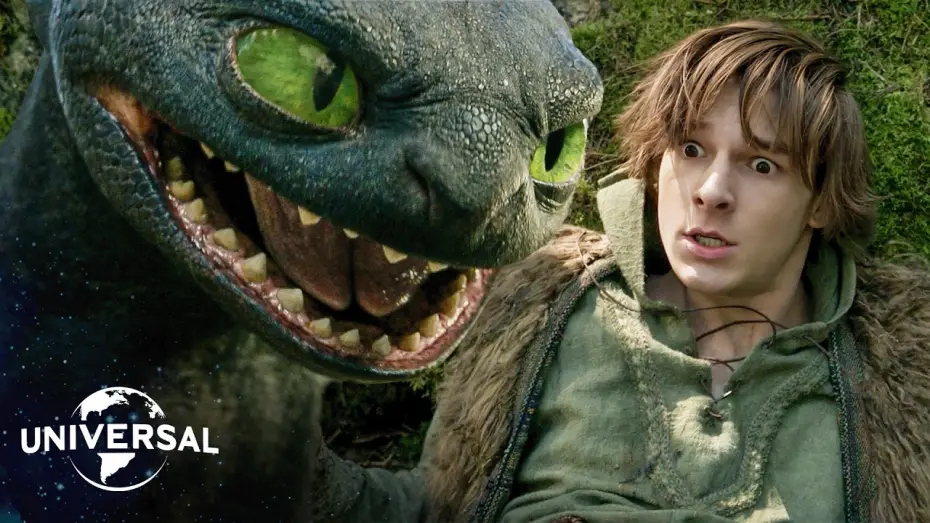 Video for the film Untitled How to Train Your Dragon Film — The Moment Hiccup First Meets Toothless