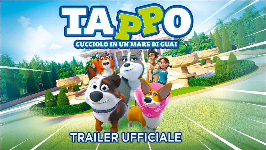 Video for the film Trouble — Tappo - cucciolo in un mare di guai. Trailer italiano ufficiale [HD]
