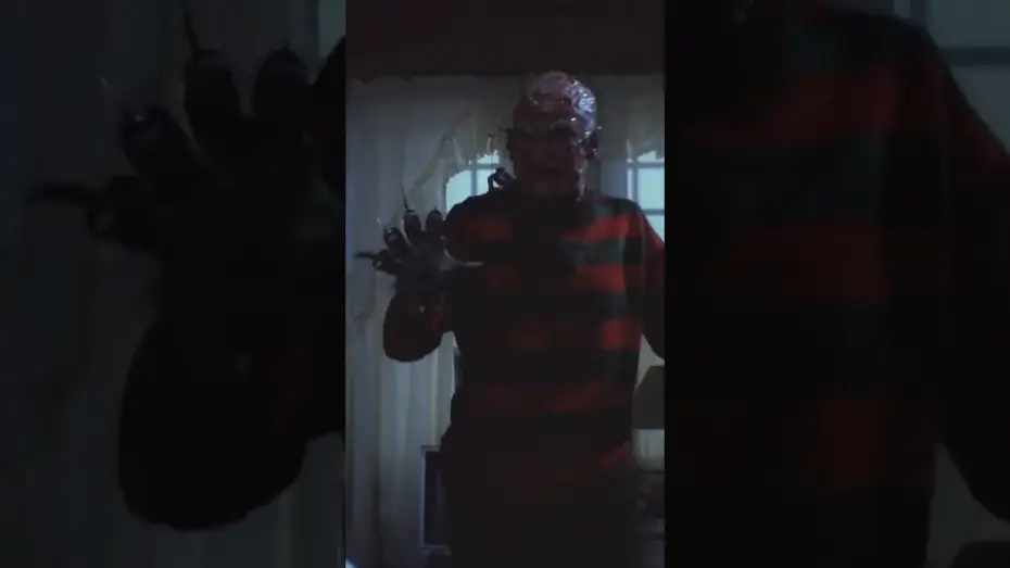 Video for the film A Nightmare on Elm Street — Nancy fights Freddy Krueger