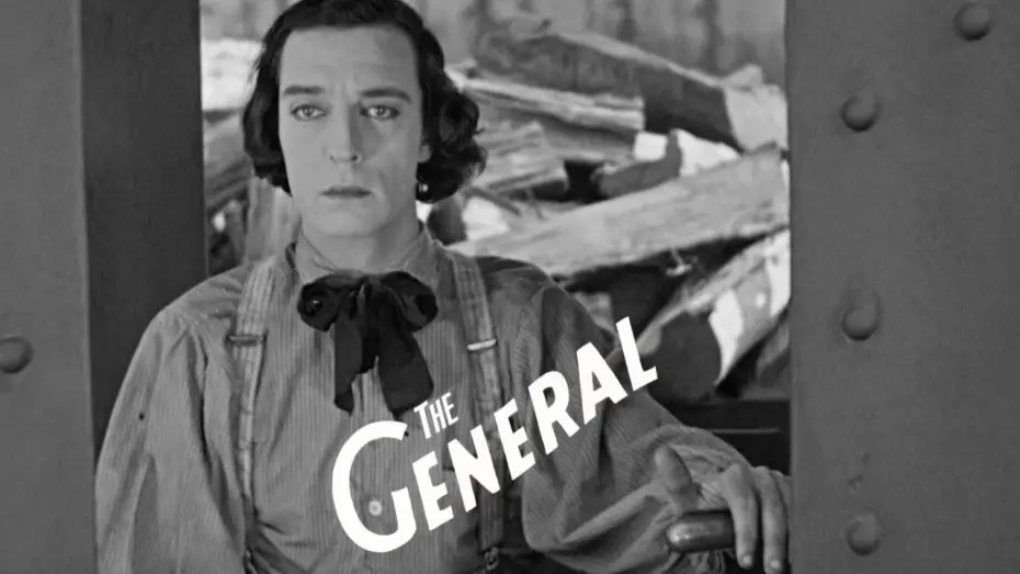 Video for the film The General — Buster Keaton Clears the Tracks – Iconic Train Scene