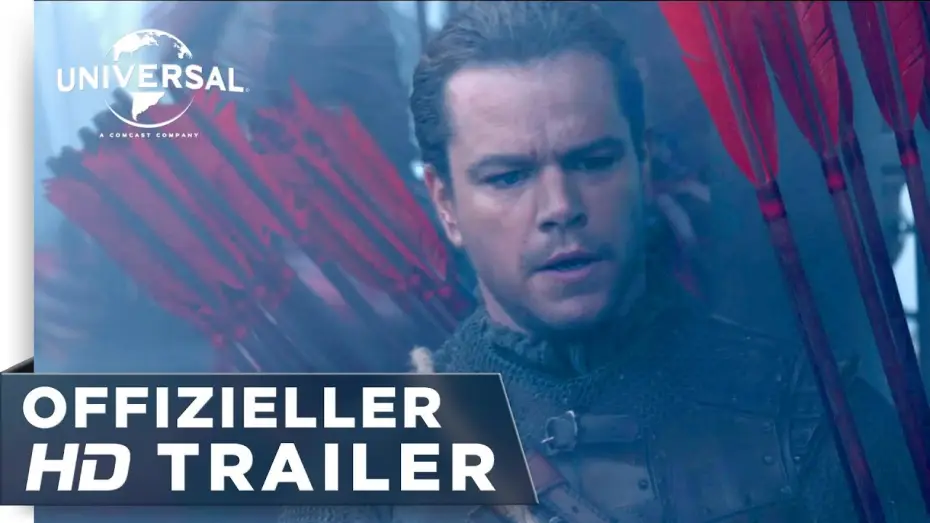 Video for the film The Great Wall — The Great Wall - Trailer german/deutsch HD