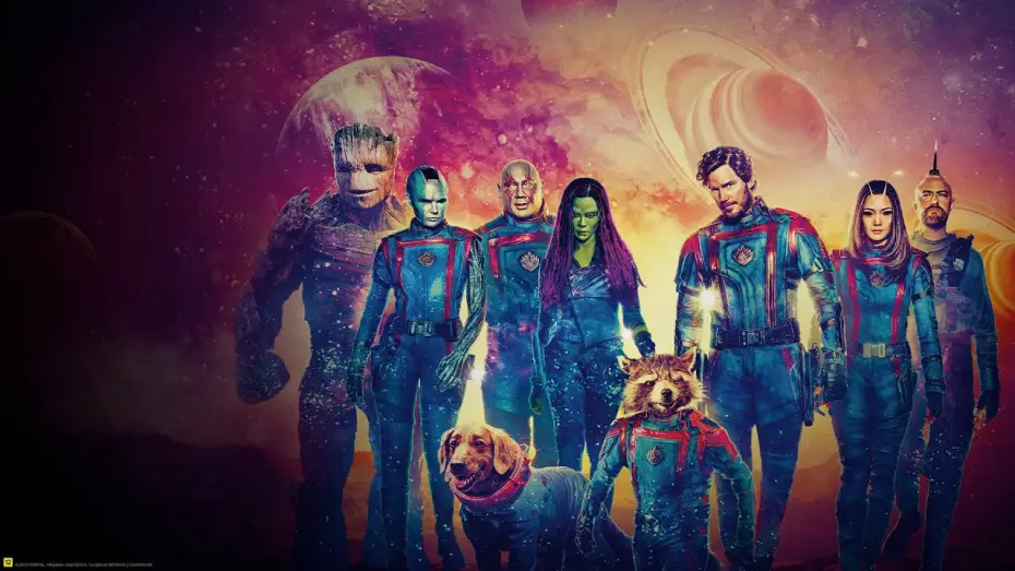 Video for the film Guardians of the Galaxy Vol. 3 — 2 de agosto en Disney+
