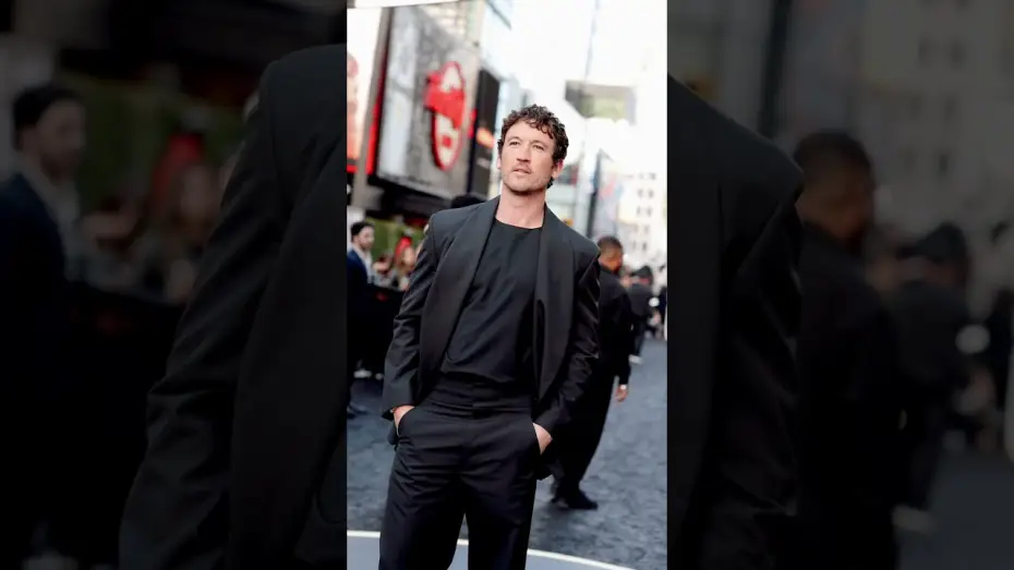Video for the film Michael — Miles Teller at the Los Angeles premiere