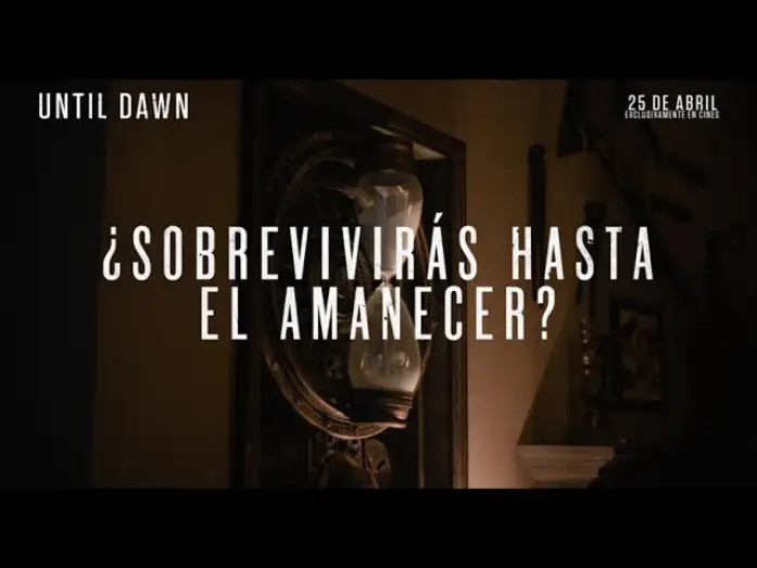 Video for the film Until Dawn — ¿Sobrevivirás hasta el amanecer?