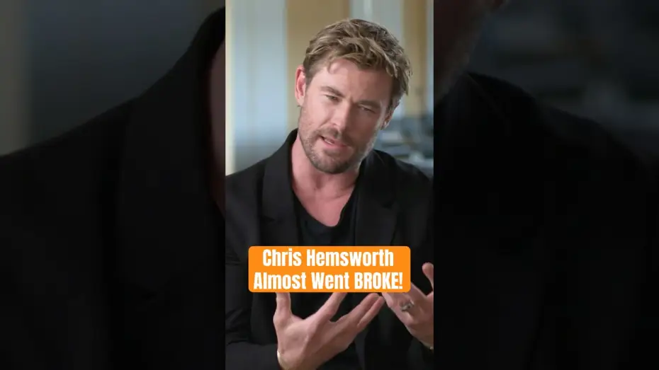 Video for the film Star Trek — Chris Hemsworth Was Almost BROKE — One Call Saved His Career!
