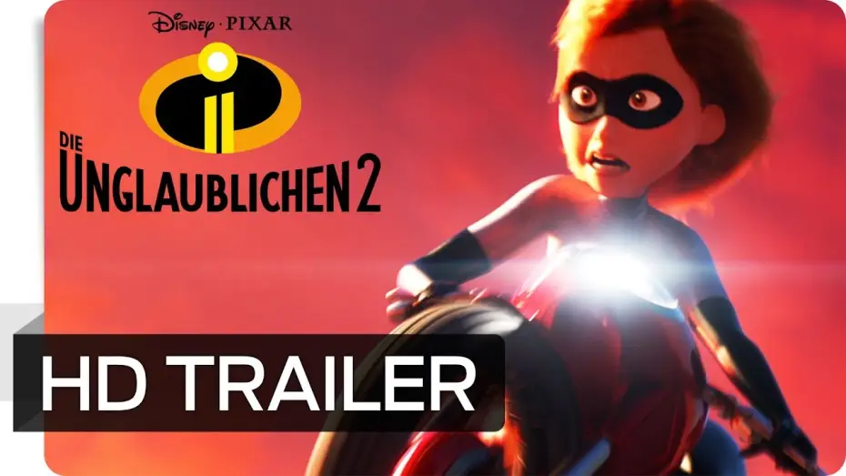 Video for the film Incredibles 2 — Die Unglaublichen 2 - Offizieller Trailer | Disney•Pixar HD