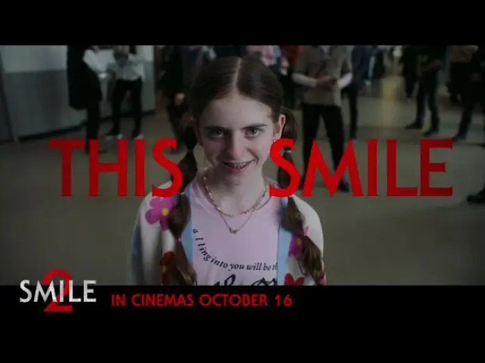 Video for the film Smile 2 — It will never let go