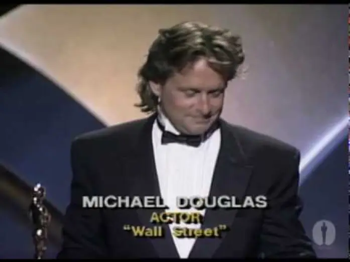 Video for the film Wall Street — Michael Douglas Wins Best Actor: 60th Oscars (1988)