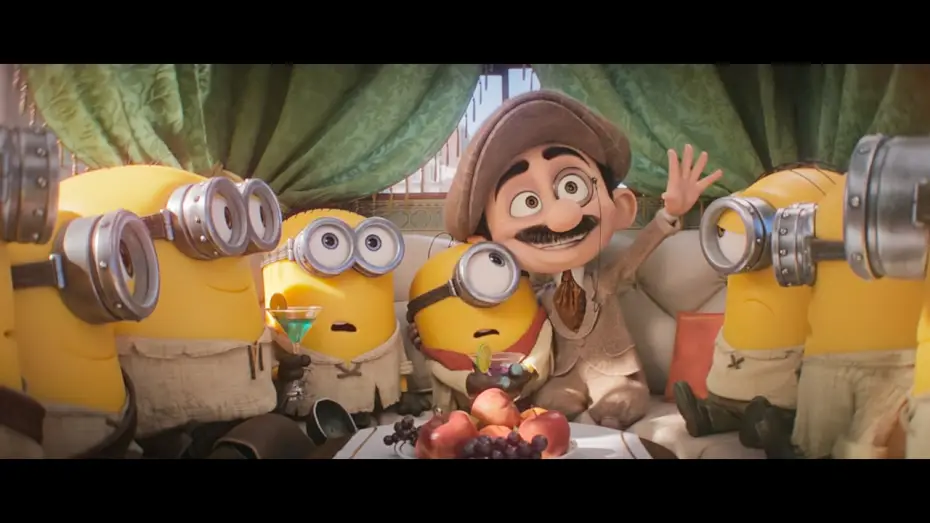 Video for the film Minions & Monsters — Minions take a limo ride