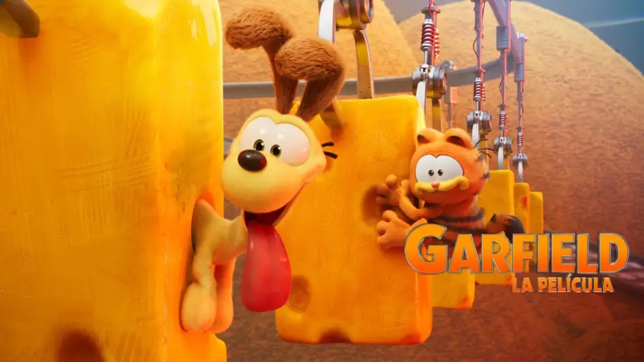 Video for the film The Garfield Movie — ¿Tienes hambre? Devora una nueva aventura con Garfield