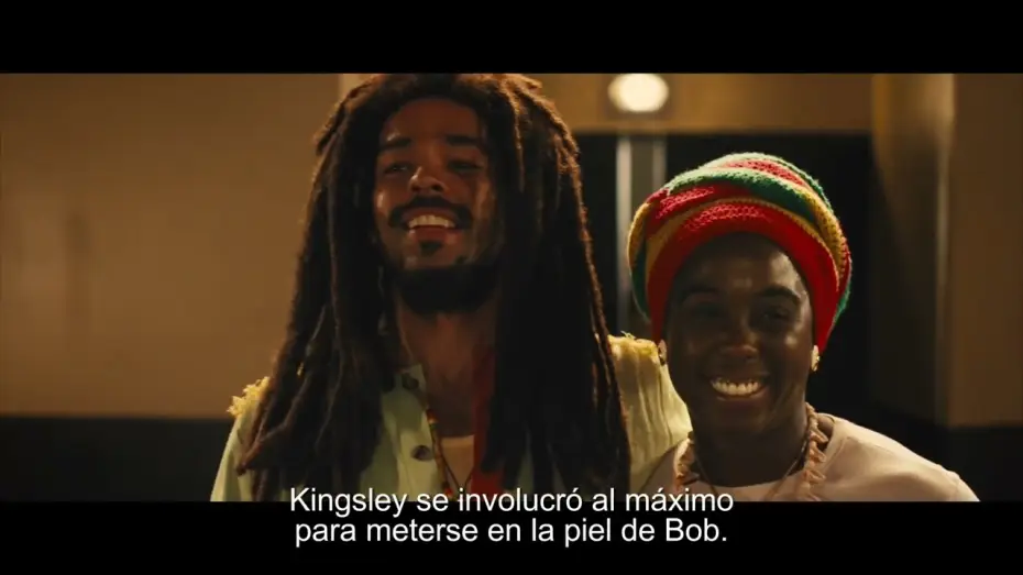 Video for the film Bob Marley: One Love — Kingsley on family support [VOSE]