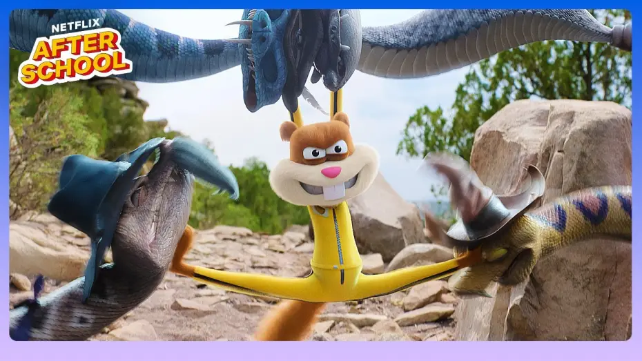 Video for the film Saving Bikini Bottom: The Sandy Cheeks Movie — Rattlesnake Rumble!