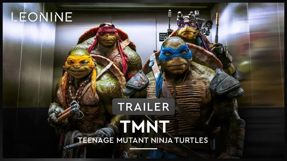 Video for the film TMNT — TMNT - Teenage Mutant Ninja Turtles - Trailer (deutsch/german)