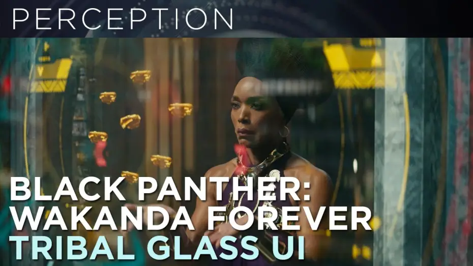 Video for the film Black Panther: Wakanda Forever — Queen Ramonda's Tribal Glass UI