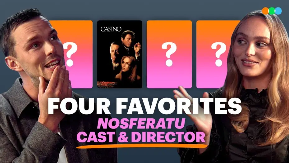 Video for the film Nosferatu — Four Favorites with Robert Eggers, Nicholas Hoult, Lily-Rose Depp, Aaron Taylor-Johnson, Emma Corrin
