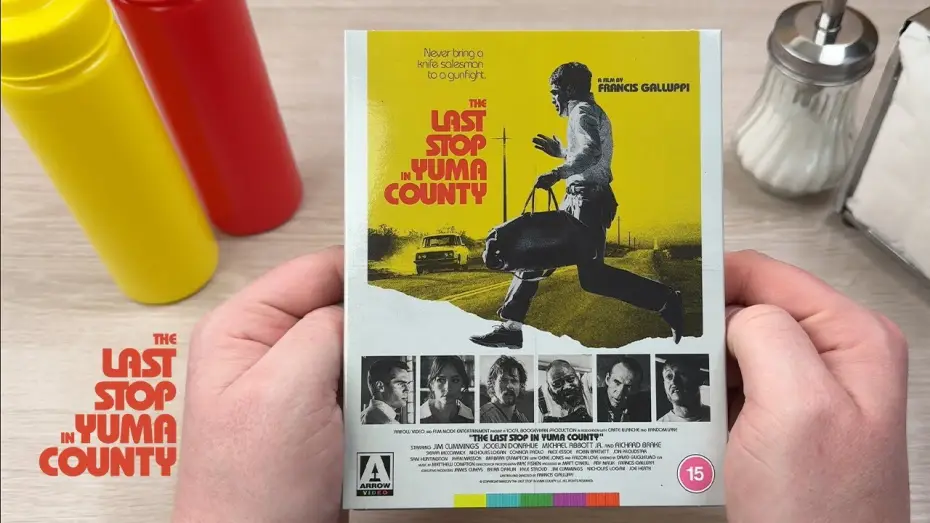 Video for the film The Last Stop in Yuma County — Unboxing