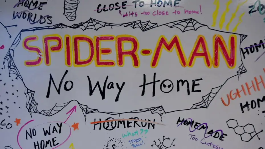 Video for the film Spider-Man: No Way Home — Et le titre du nouveau Spider-Man est...