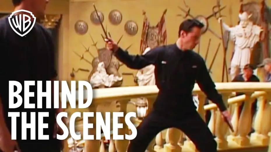 Video for the film The Matrix Reloaded — Weapons of the Great Hall - Behind the Scenes