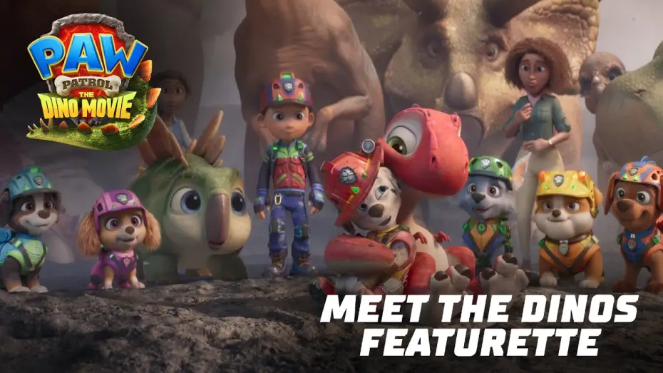 Video for the film PAW Patrol: The Dino Movie — Meet the Dinos Featurette
