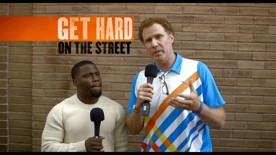 Video for the film Get Hard — Get Hard - Will Ferrell And Kevin Hart Hit The Streets At SXSW [HD]