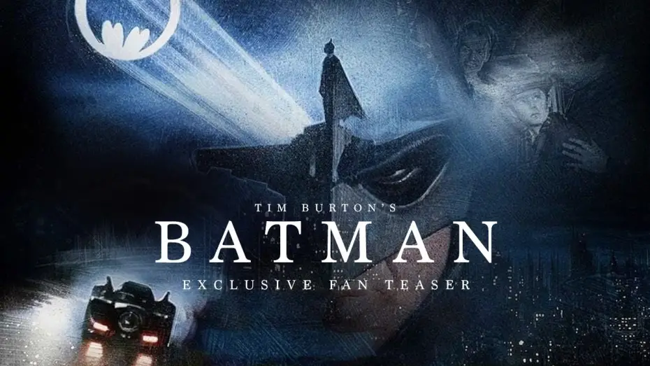 Video for the film Batman — Tim Burton's BATMAN (1989) Exclusive Fan Teaser