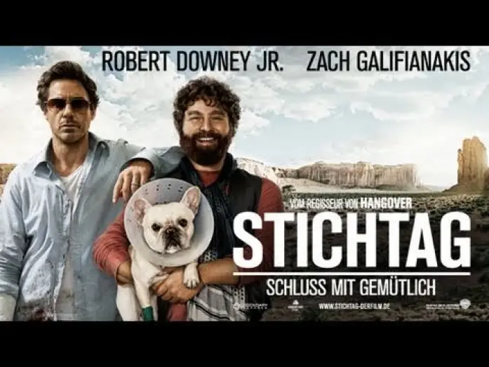Video for the film Due Date — STICHTAG (Due Date) - offizieller Haupt Trailer deutsch  german HD