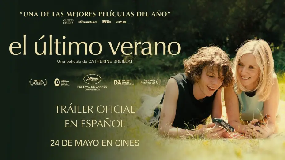 Video for the film Last Summer — EL ÚLTIMO VERANO | Tráiler Español | 24 de mayo en cines