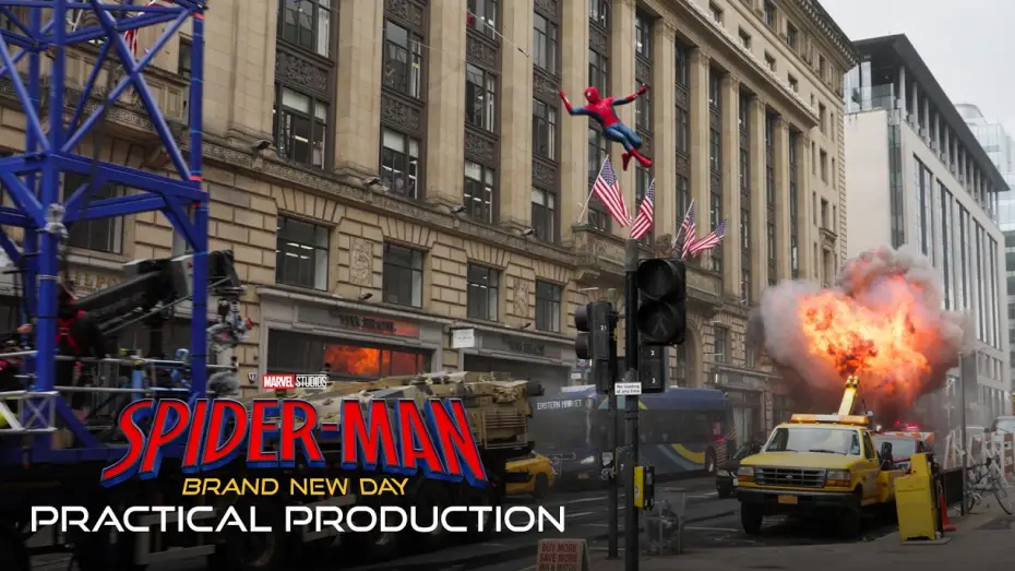 Video for the film Spider-Man: Brand New Day — Practical Production