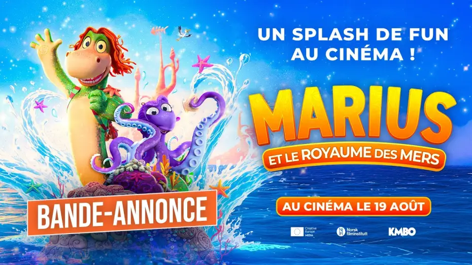 Video for the film Rufus: The Sea Serpent Who Couldn't Swim — MARIUS ET LE ROYAUME DES MERS | Bande-annonce VF