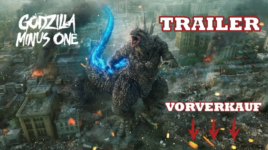 Video for the film Godzilla Minus One — Trailer 1