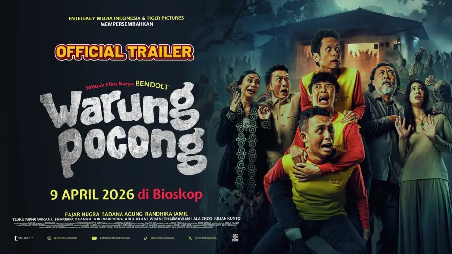 Video for the film Warung Pocong — WARUNG POCONG - Official Trailer - Tayang 9 April 2026 Di Bioskop