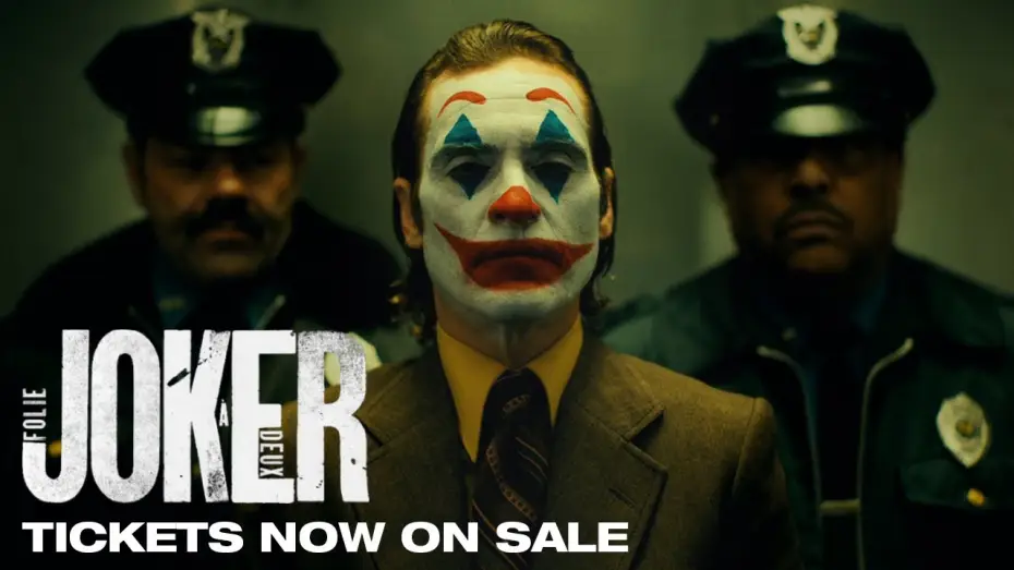 Video for the film Joker: Folie à Deux — Tickets Now On Sale