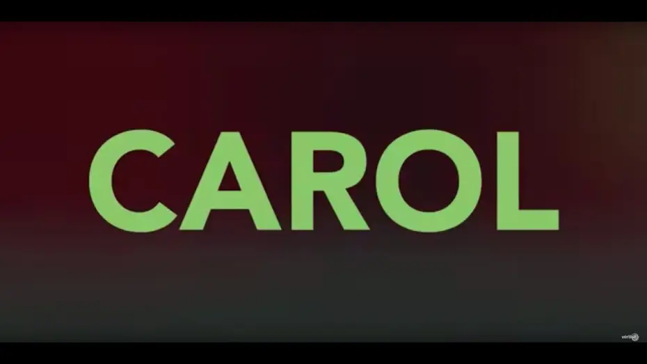 Video for the film Carol — CAROL Tráiler VE