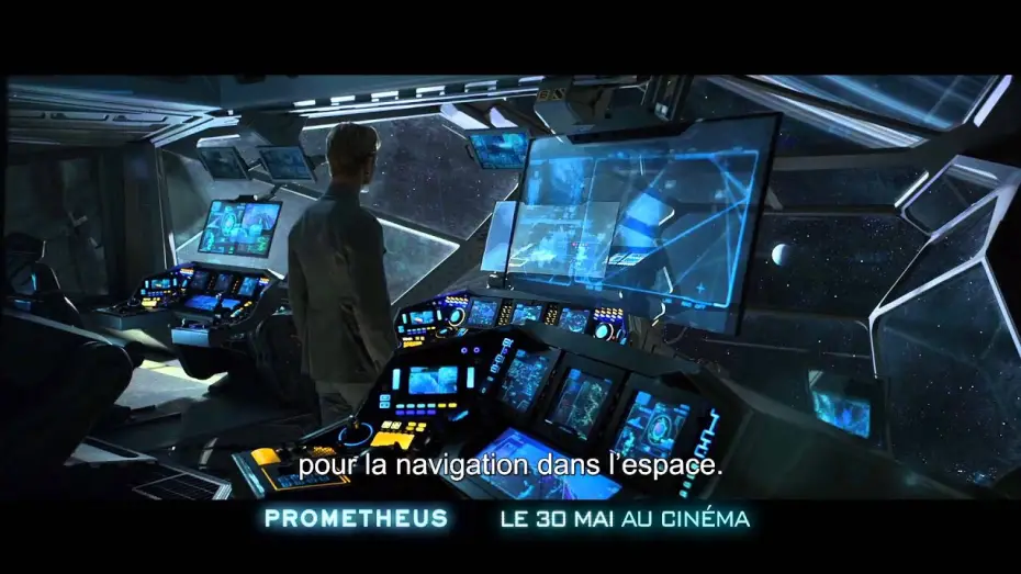 Video for the film Prometheus — Prometheus - Featurette Voyage dans l'Espace VOST HD