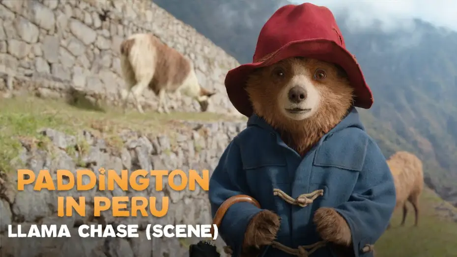 Video for the film Paddington in Peru — Llama Chase (Scene)