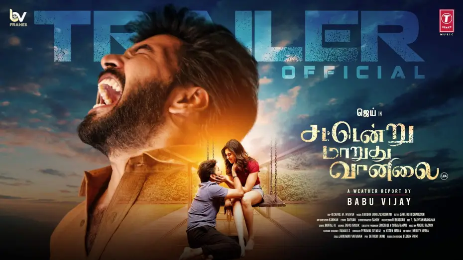 Video for the film Sattendru Maarudhu Vaanilai — Sattendru Maarudhu Vaanilai - Trailer | Jai | Yogi Babu | Babu Vijay | Meenakshi G | Girishh G