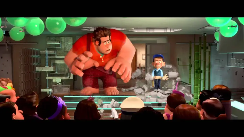 Video for the film Wreck-It Ralph — Ralph reichts - Featurette: Zuschauerreaktionen - Familien - Deutsch HD