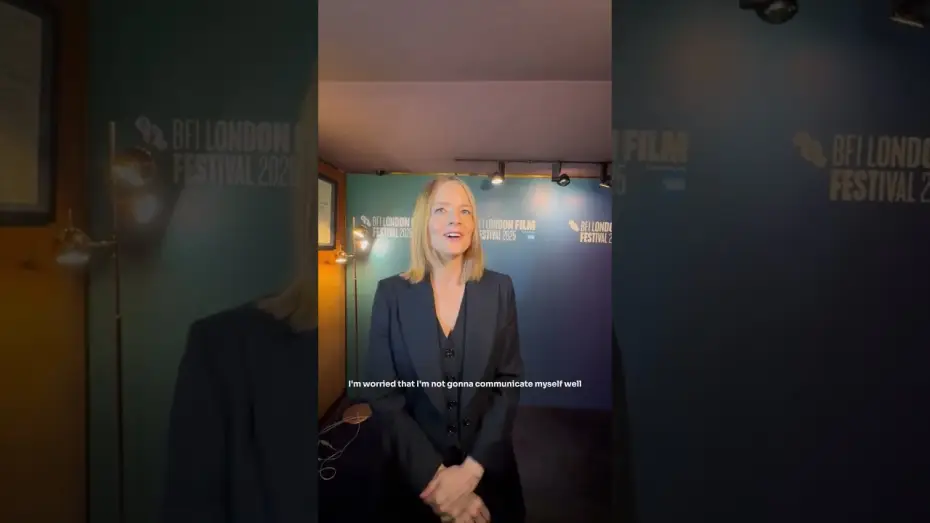 Video for the film A Private Life — Turns out Jodie Foster has a different personality when she's speaking French