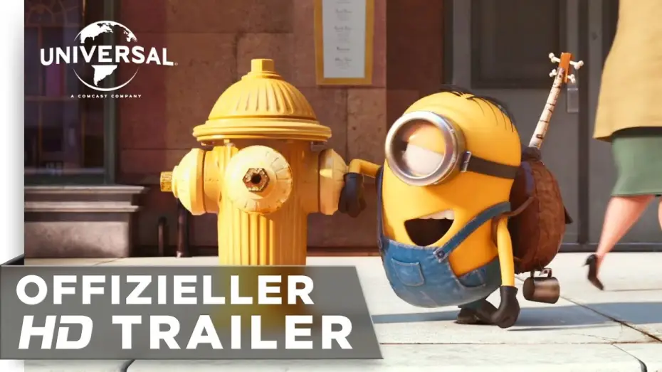 Video for the film Minions — Minions - Trailer #1 deutsch / german HD