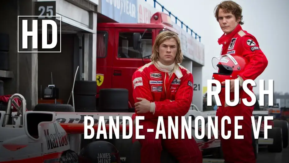 Video for the film Rush — RUSH - Bande annonce VF