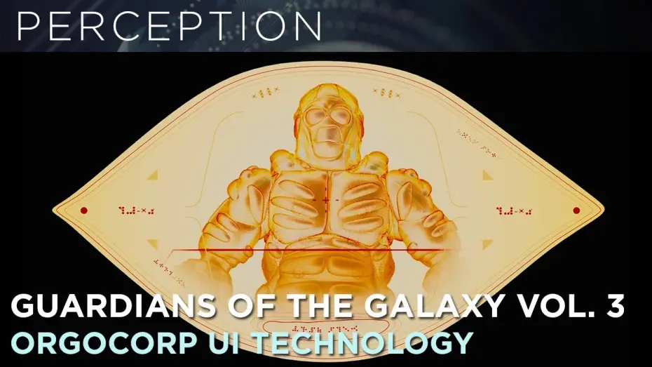 Video for the film Guardians of the Galaxy Vol. 3 — OrgoCorp Security UI Detailed Look