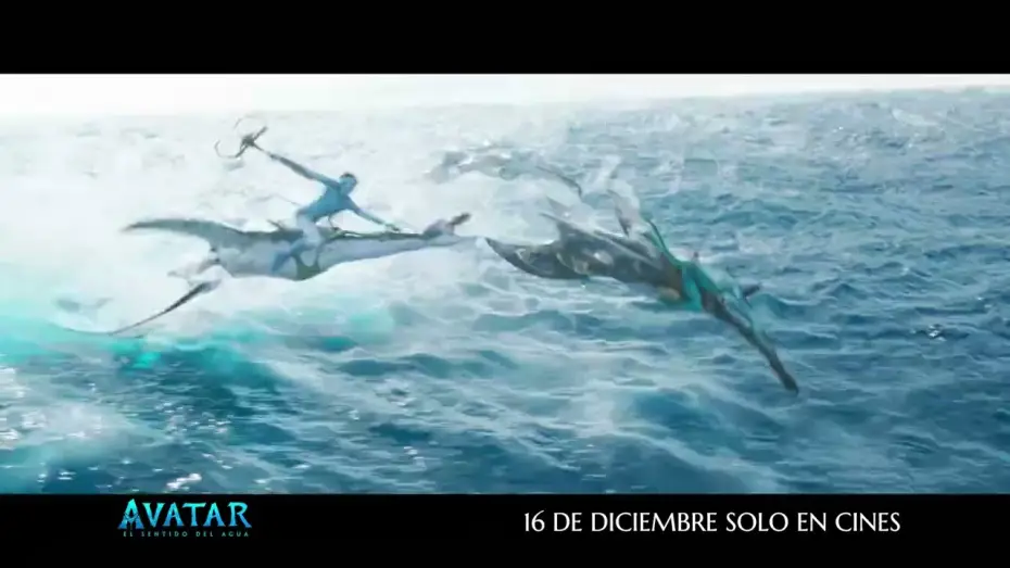 Video for the film Avatar: The Way of Water — Anuncio: 'Fortaleza'