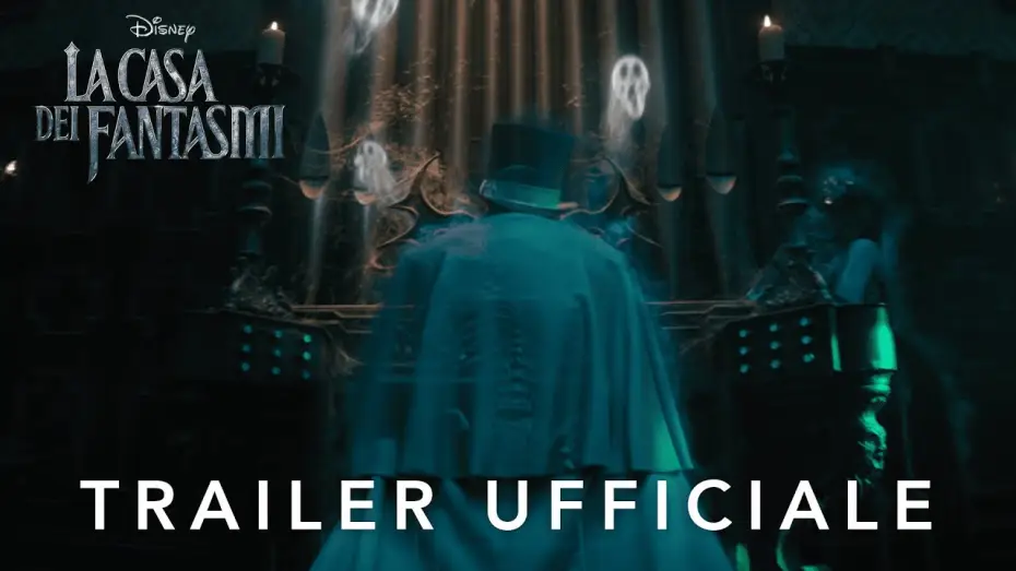 Video for the film Haunted Mansion — La Casa dei Fantasmi | Trailer Ufficiale