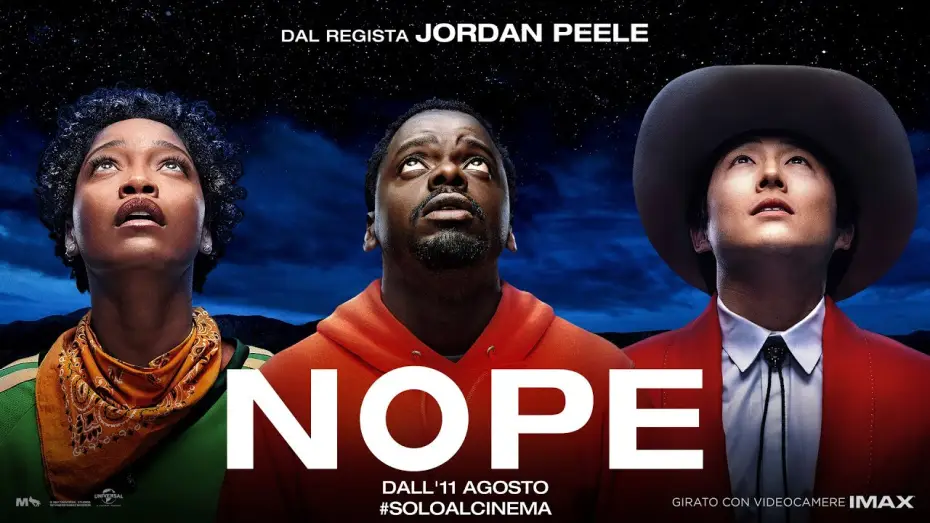 Video for the film Nope — Nope | Trailer Ufficiale (Universal Pictures) HD