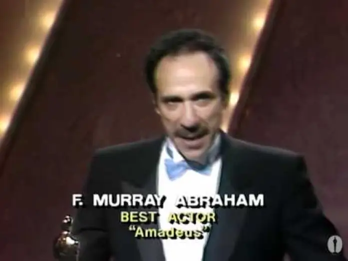 Video for the film Amadeus — F. Murray Abraham winning Best Actor