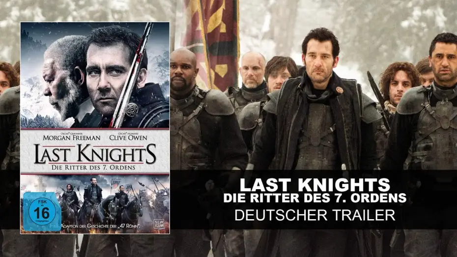 Video for the film Last Knights — Last Knights (Deutscher Trailer) | Clive Owen, Morgan Freeman | HD | KSM