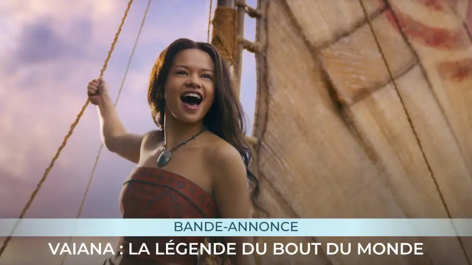 Video for the film Moana — VAIANA : La Légende du Bout du Monde (2026) – Bande-annonce Officielle VF