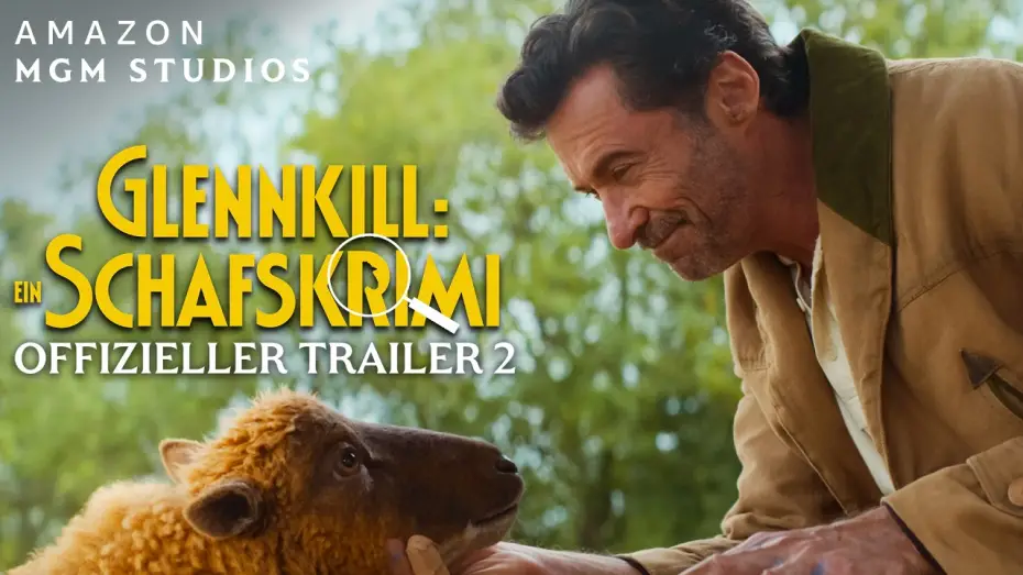 Video for the film The Sheep Detectives — Glennkill: Ein Schafskrimi – Offizieller Trailer 2 (Kinostart: 14.5.2026)