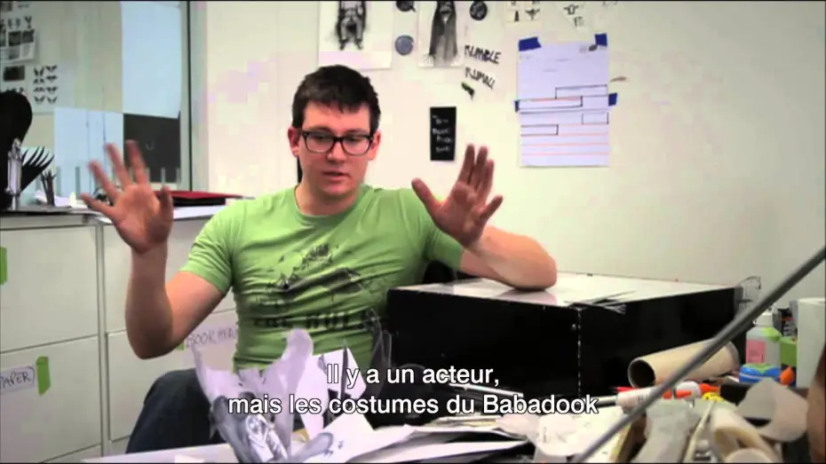 Video for the film The Babadook — MISTER BABADOOK - Making Of 1 - Le Livre